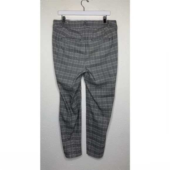 Lane Bryant The Allie Pant Career Trousers Plaid Wear to Work Stripes Size 14 - Picture 6 of 7